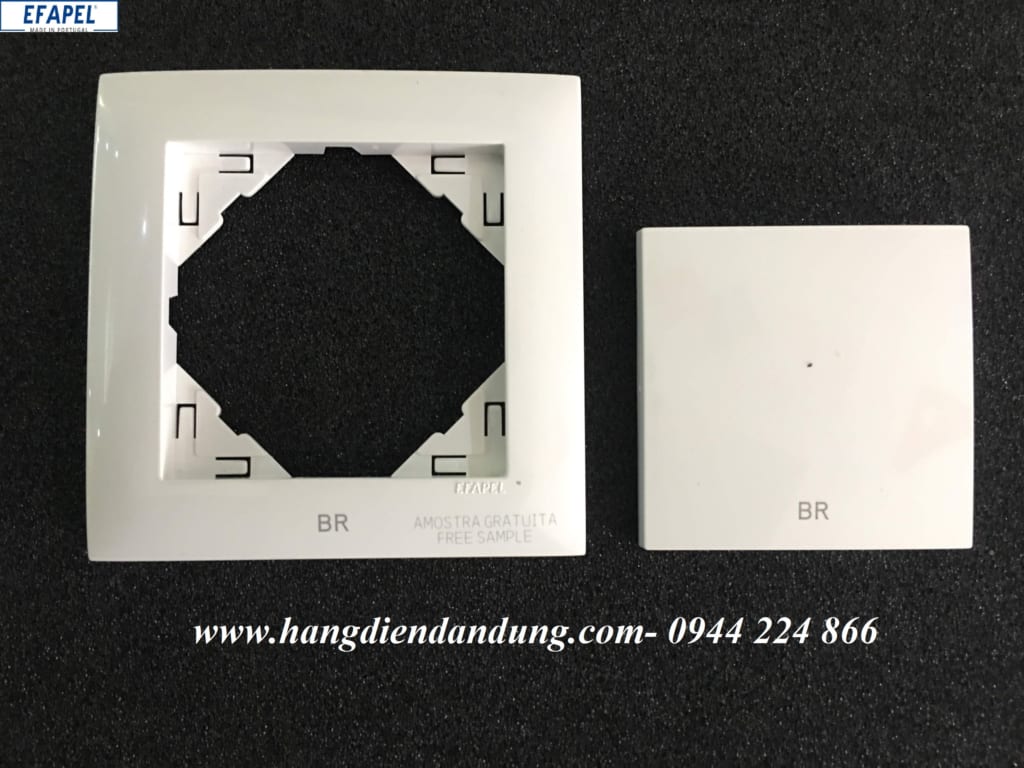 Công tắc, ổ cắm cao cấp khung viền nhựa TBR