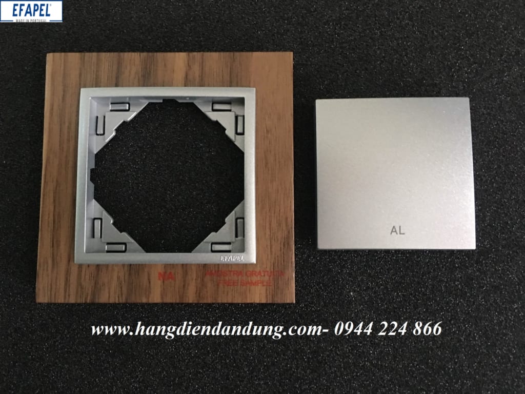 Công tắc, ổ cắm cao cấp khung viền gỗ TNA