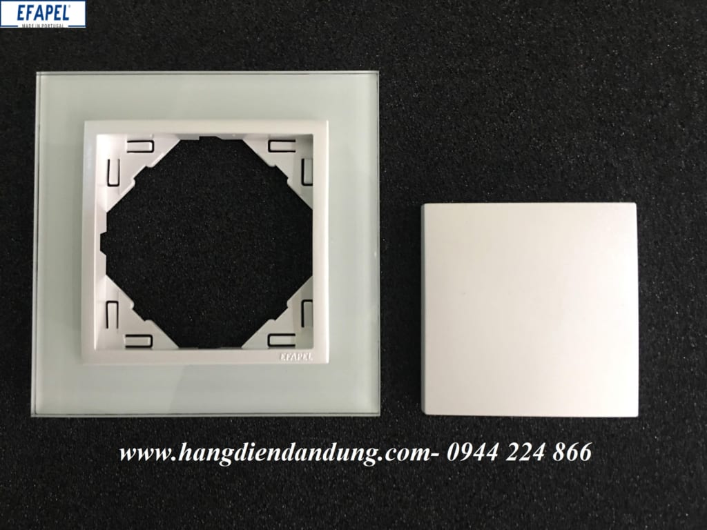 Công tắc, ổ cắm cao cấp khung viền thủy tinh